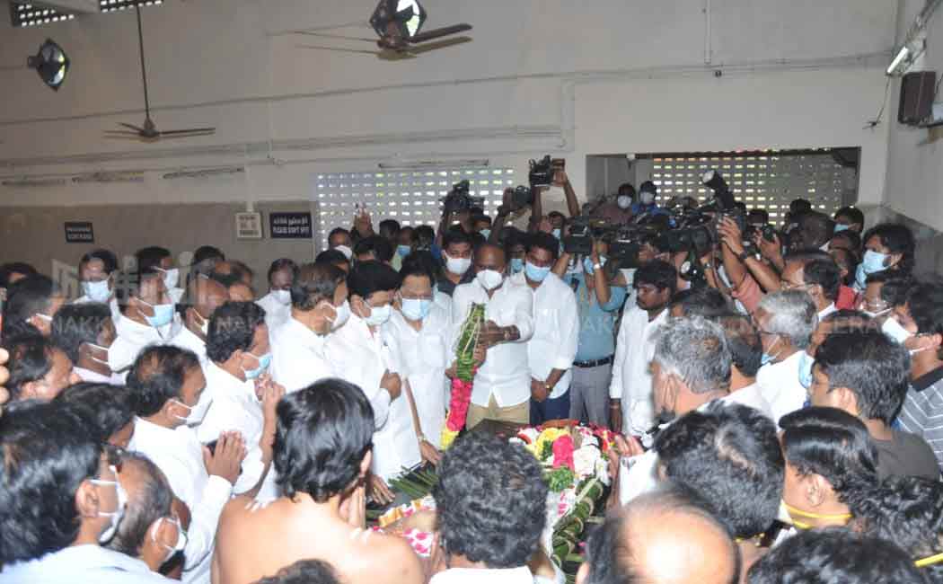 The body of the late Shanmuganathan was cremated
