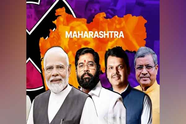 Will the BJP alliance form the govt again Maharashtra election lead details