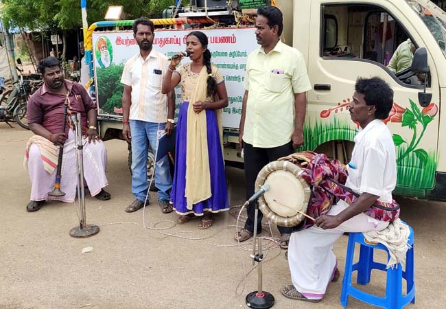 Struggling to destroy coconut trees and try to plant oily trees: Meyyanathan MLA talk!