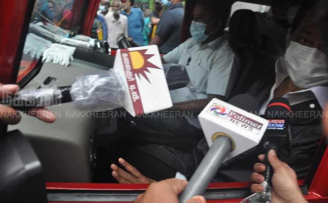 The Chief Minister who met the people directly and distributed relief items