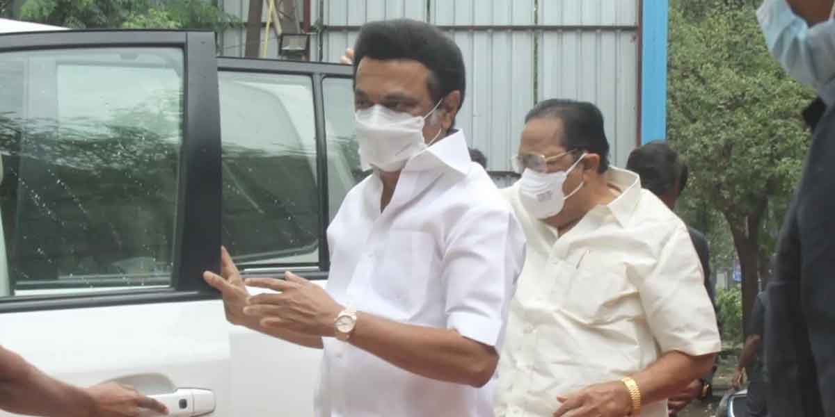M.K.Stalin is going to Delhi this evening