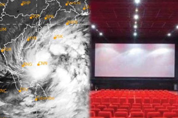 Cinemas in Chennai to remain closed today due to Cyclone Fenchal storm