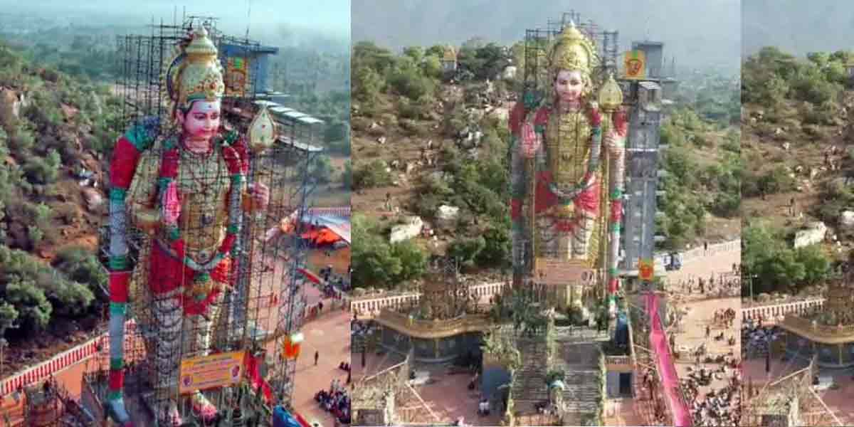 The largest Murugan statue in the world is dedicated in Salem!