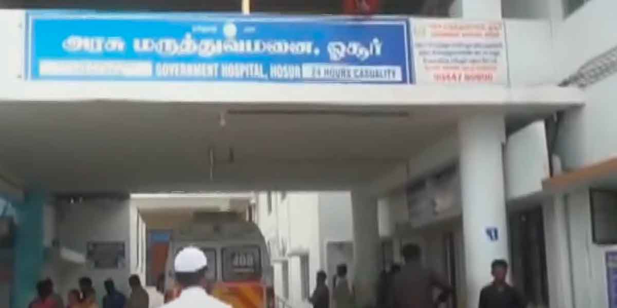 Argument at the public briefing on Palani Baba's history; two injured