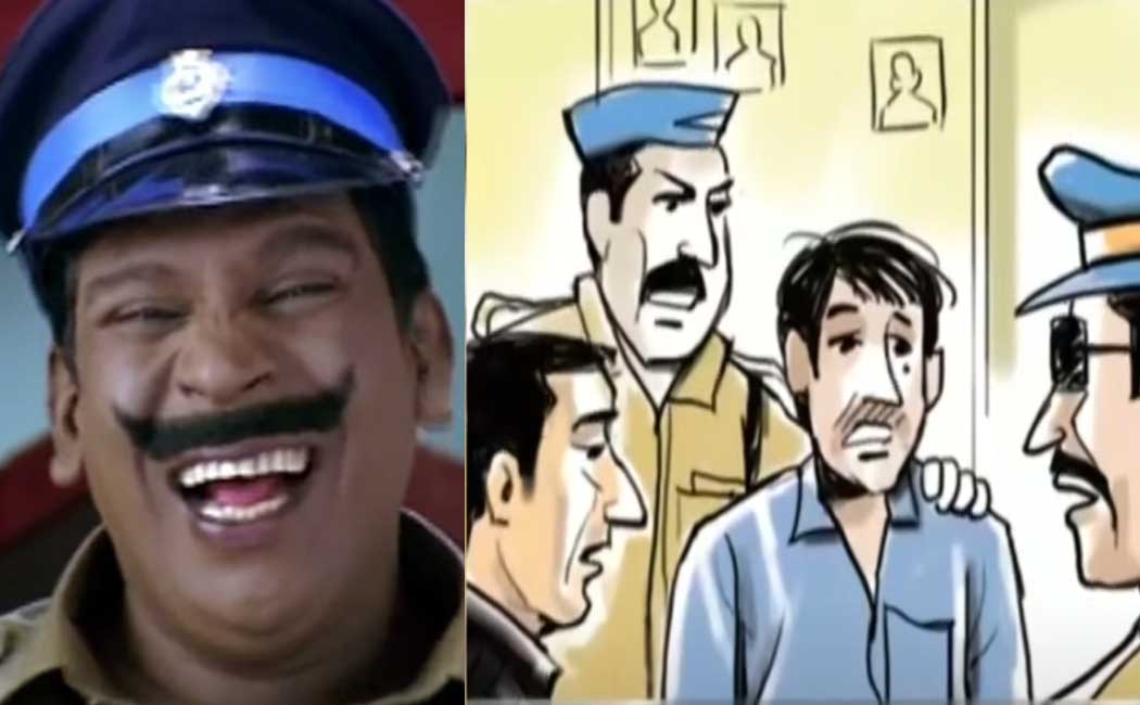 Find the wife who went with the third boyfriend .... Husbands complain at the police station!