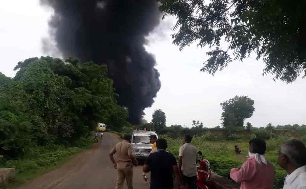chemical factory fire accident in maharashtra