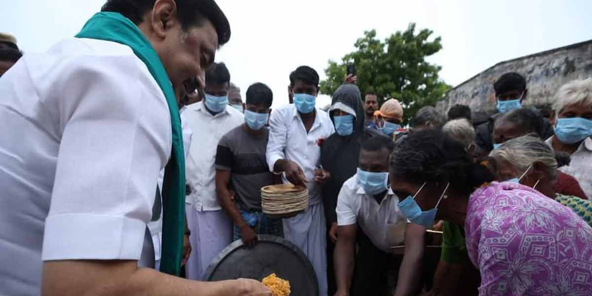Cuddalore floating in rain water ... DMK Stalin's visit!