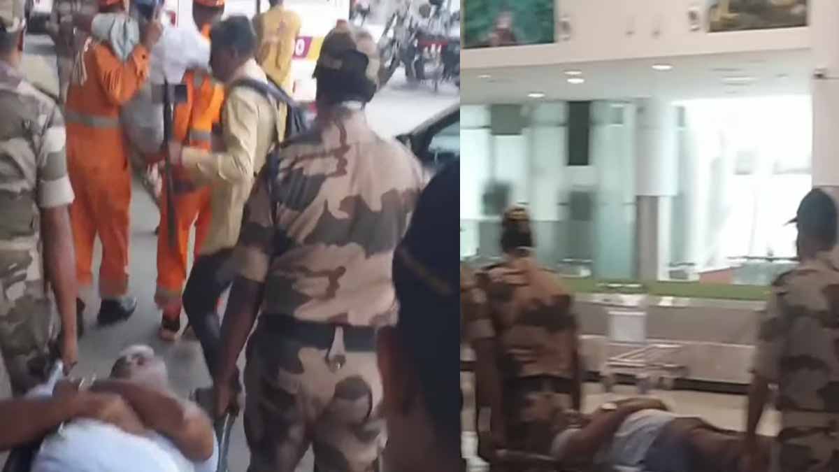 War security drill at Chennai airport