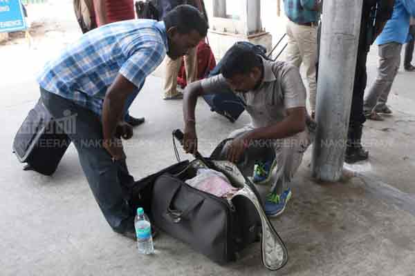 Security tightened at central MGR railway station pictures