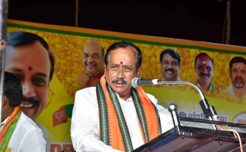 H Raja spoke about minister sekar babu