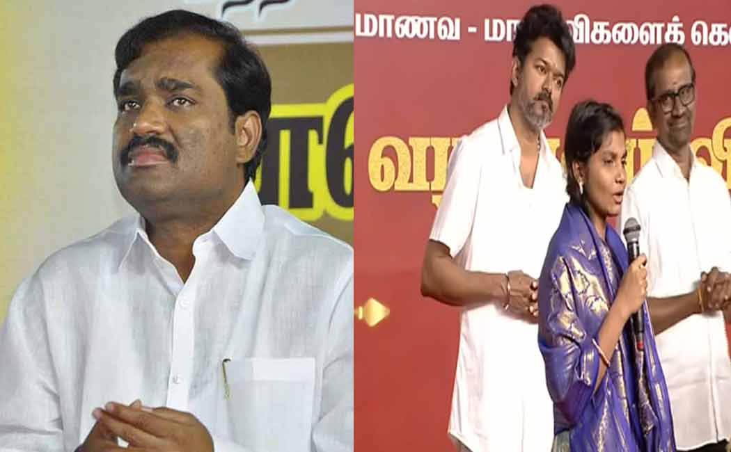 student responds Velmurugan harshly criticized Vijay