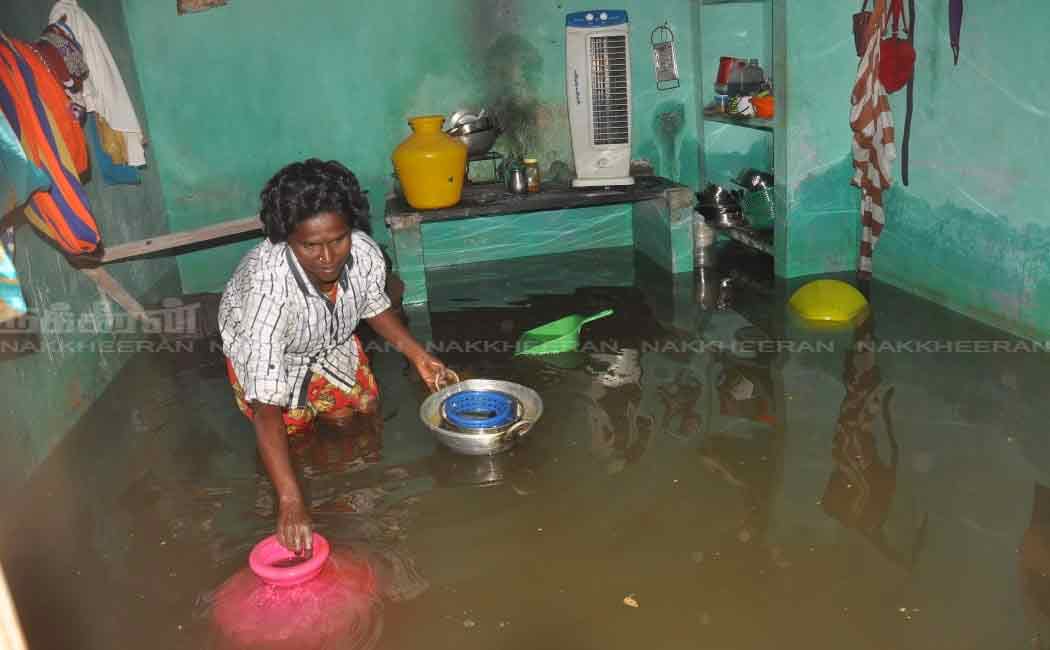 Chennai villivakkam are affected nivar cyclone people suffer