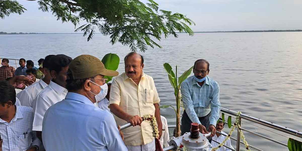 Opening of water for irrigation from Veeranam Lake!