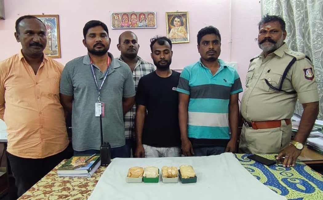 Two northern state youth caught with drugs in Erode