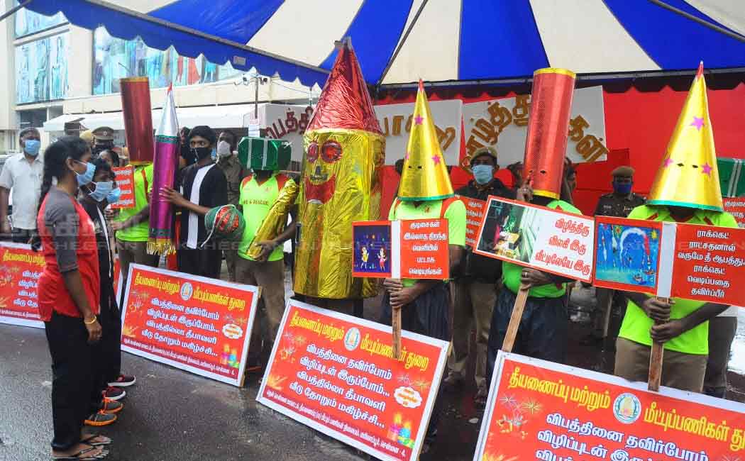 Deepavali Awareness Program on behalf of the Fire Department ..!