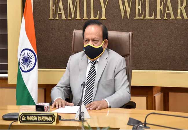coronavirus prevention union health minister harsh vardhan discussion