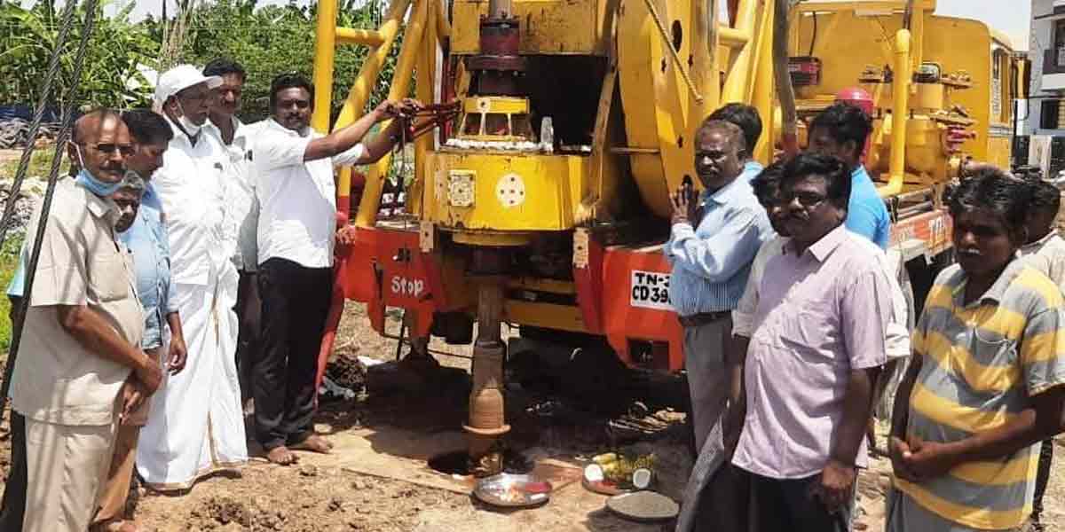 New deep well valued at Rs 12 lakh ... Villagers are excited!