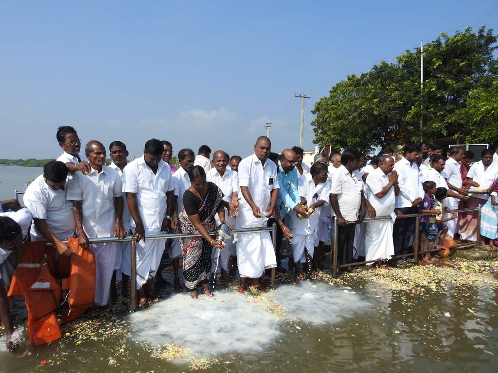 tsunami Commemoration in chidamparam