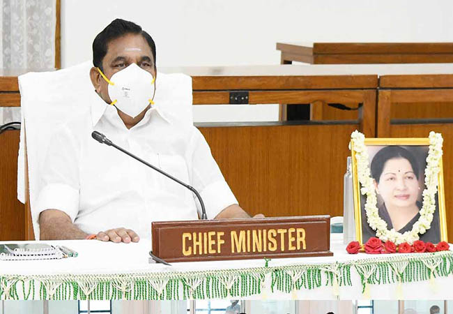 tamilnadu cm palanisamy visits ariyalur, perambalur districts