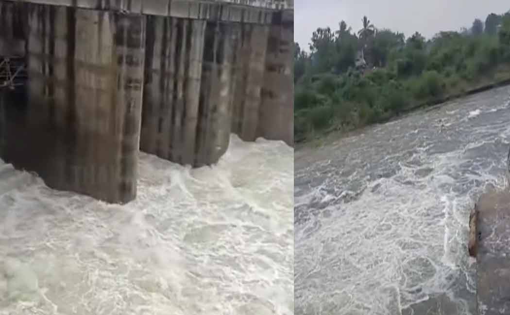 Arani River floods; Alert for 60 villages