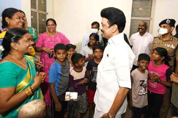 MK Stalin visit theni