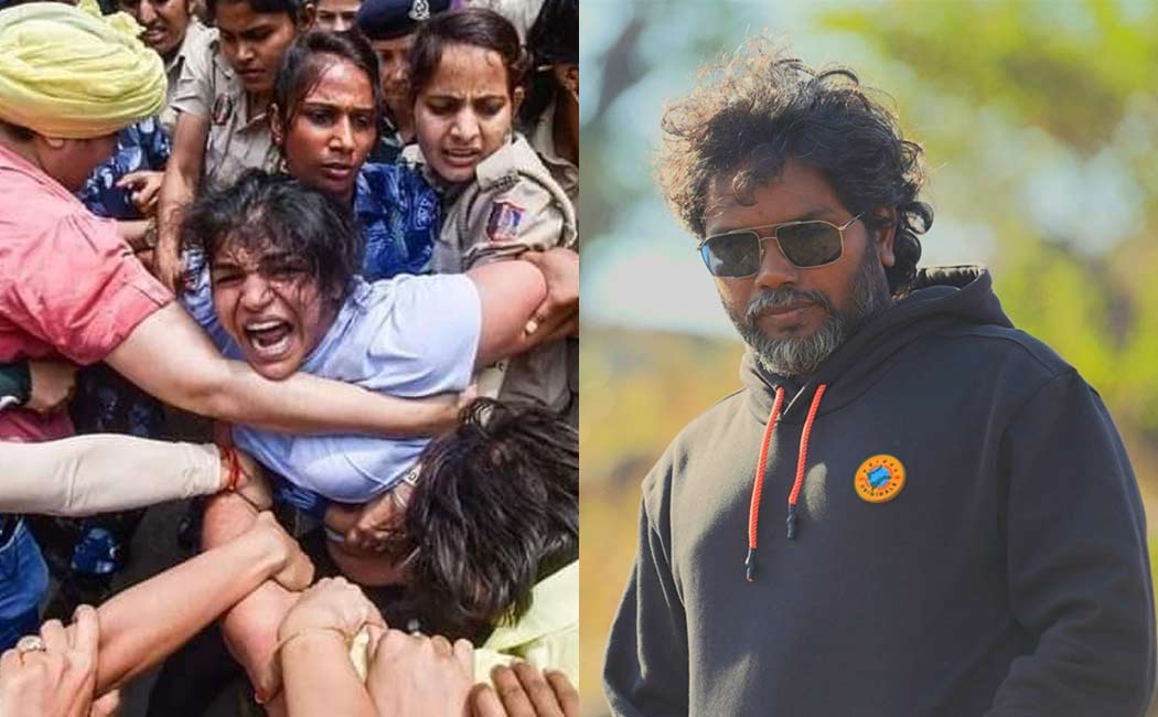 pa ranjith supports wrestlers protest