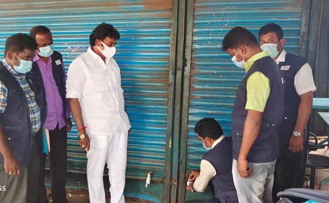 Government seals shop selling banned items!