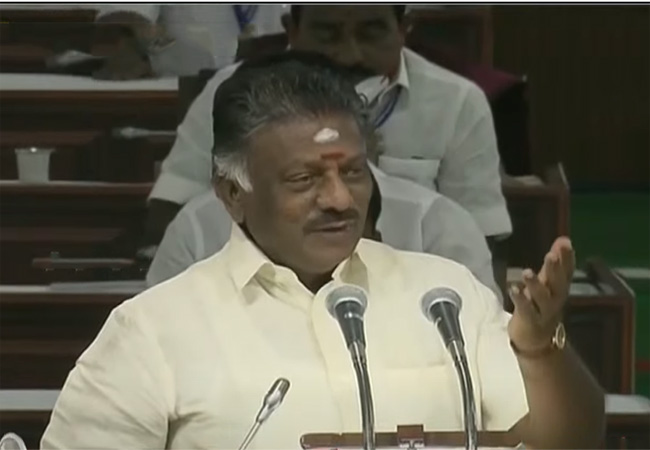 tamilnadu interium budget deputy cm opanneerselvam with tn assembly