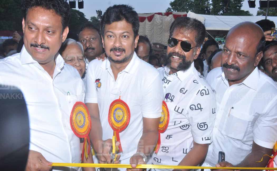 Deputy Chief Minister Udayanidhi Stalin inaugurated the Chennai Book Fair