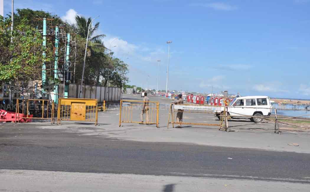 Forbidden to go to Marina Beach