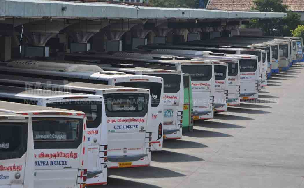 Sunday Lockdown CMBT Bus Depot pictuers