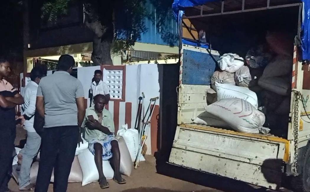 Ration rice theft in Neyveli; 2 arrested