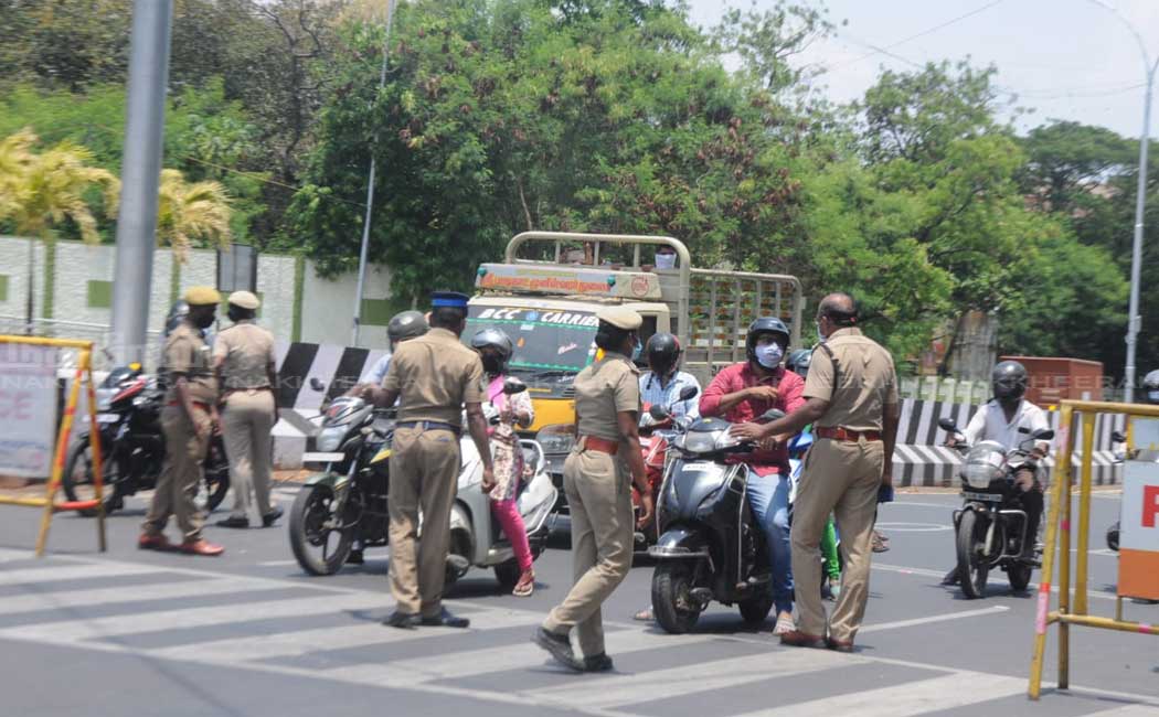 Police seize vehicles coming out unnecessarily