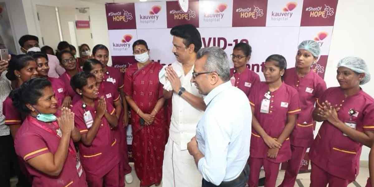 Stalin, thiruma had been vaccinated against corona