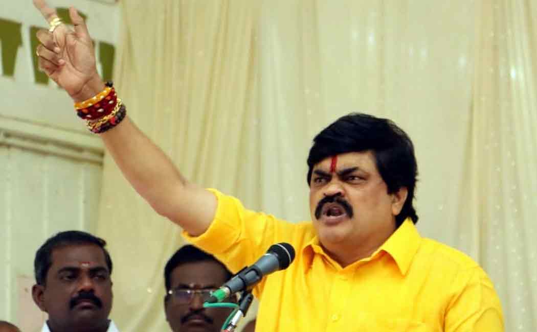 ADMK Minister rajendra balaji speech virudhunagar