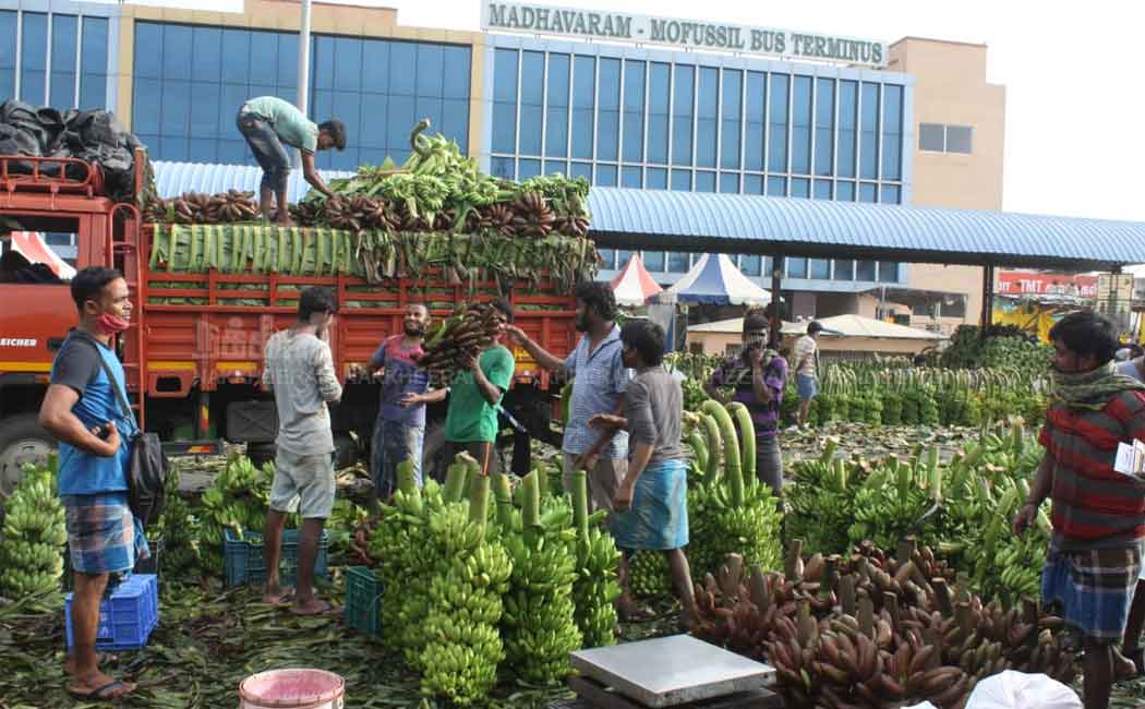 Koyambedu and Madavaram Markets are in festivel time