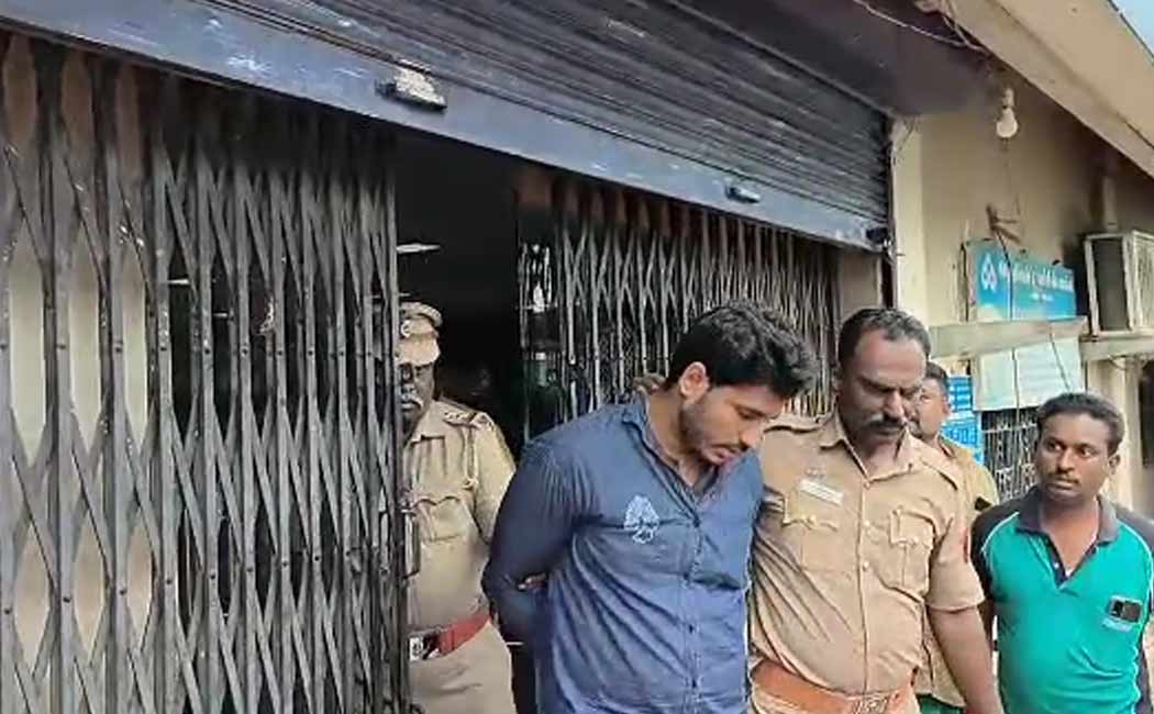 Bank theft issue in Dindigul police arrested one youngster