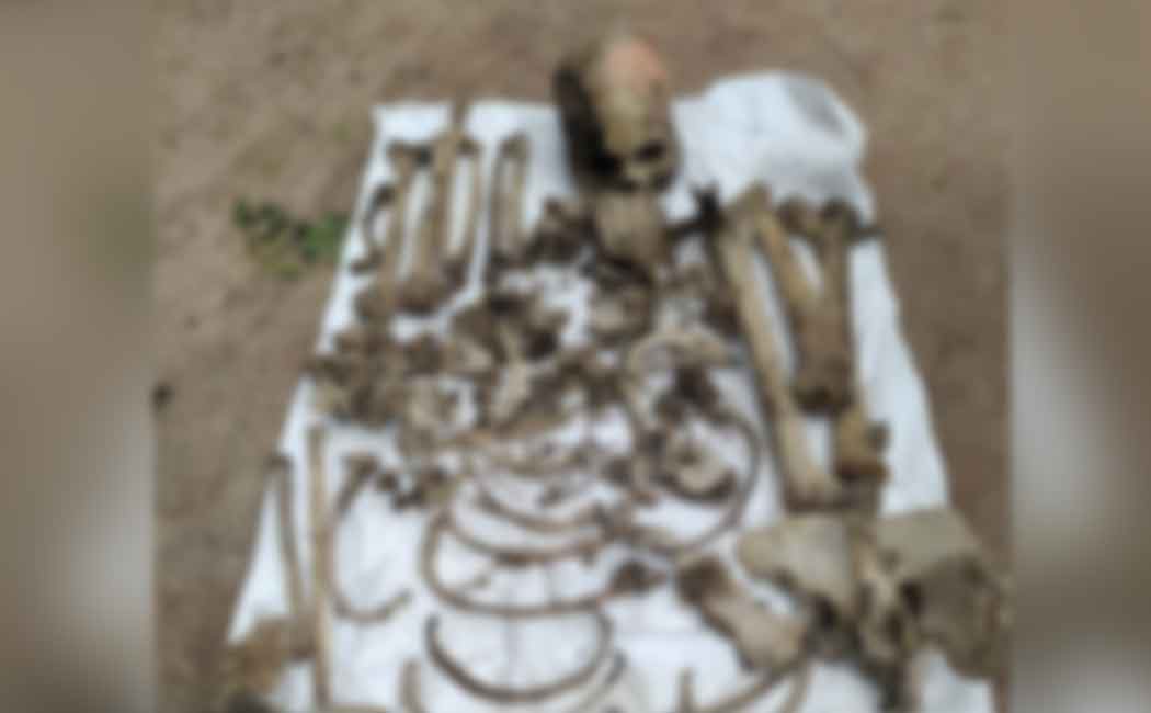 Human bones found in a pond in Pudukkottai