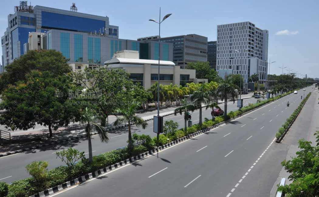 lockdown chennai roads