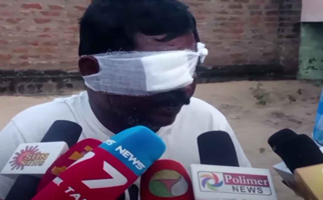 “We also lost the boy to them; The fisherman who lost his sight in the Sri Lanka Navy attack