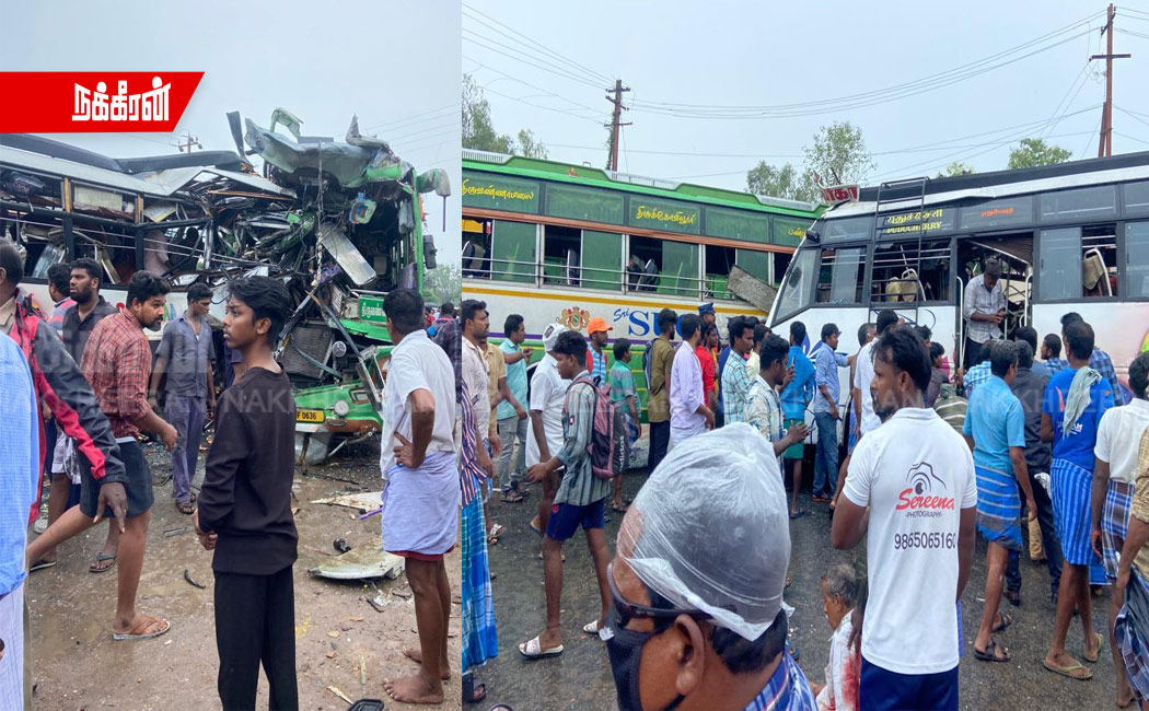 Private buses crash; Private buses crash; Admission to passenger hospitals with serious injuries