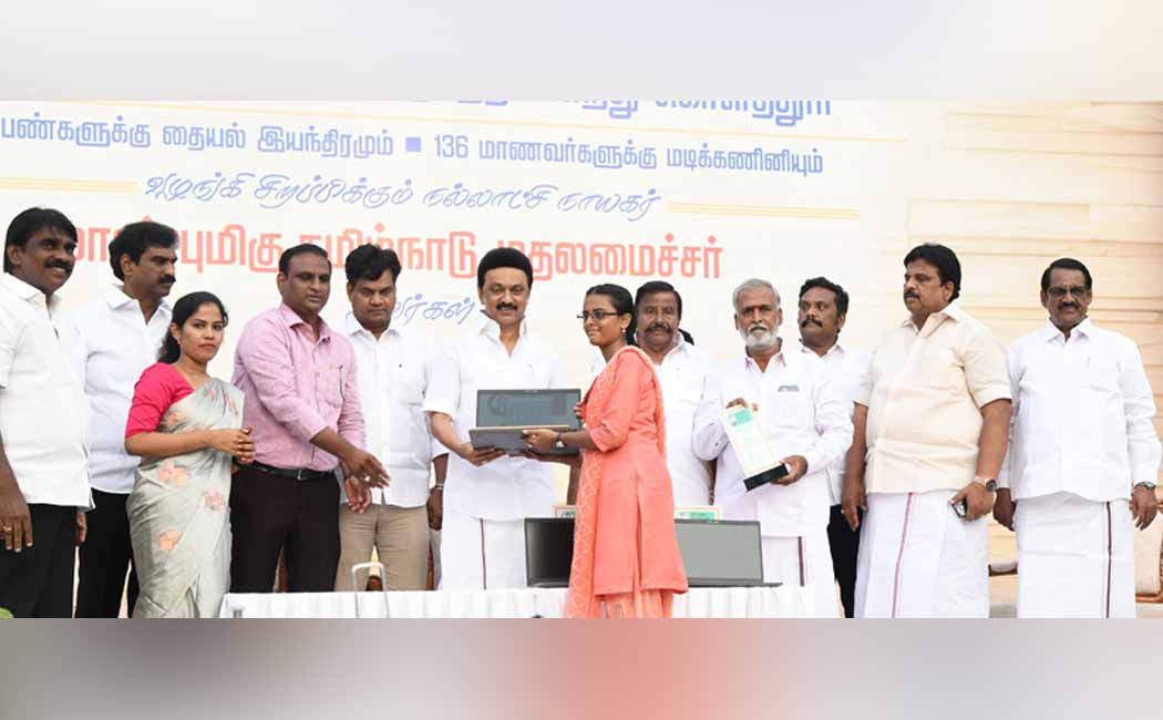 Stipends are not given We give the right Chief Minister M.K.Stalin