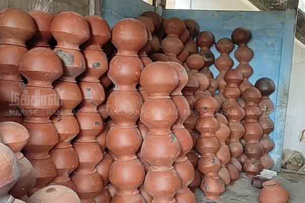 Professor making Pottery for pongal