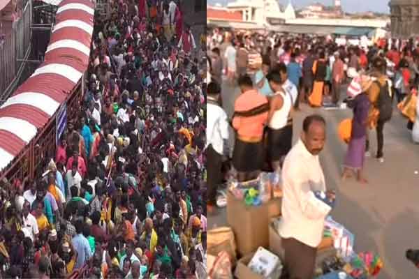 Tourists flocking to Kodaikanal, Palani