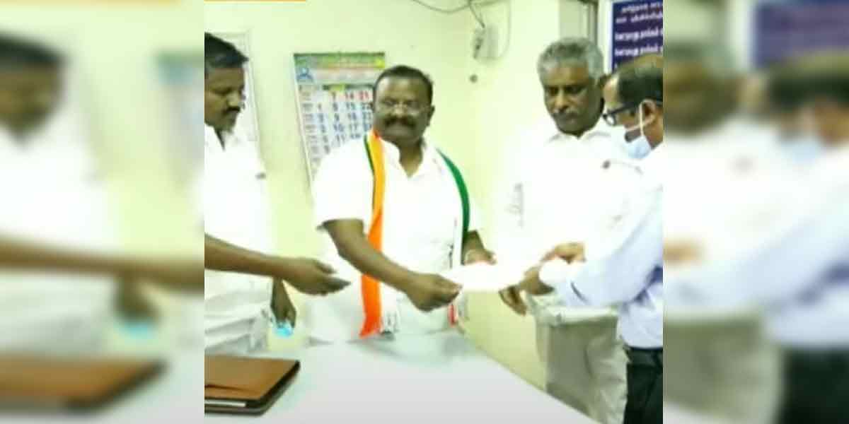 Srivilliputhur Congress candidate passed away