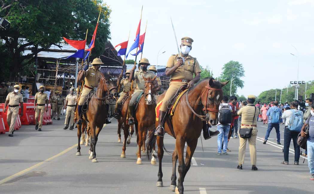 Independence Day Parade Rehearsal