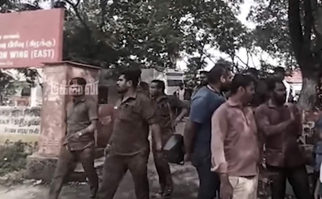 Dispute between private drivers in Coimbatore