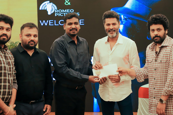 prabhu deva ar rahman moon walk worldwide theatre distributing rights bagged by romeo pictures