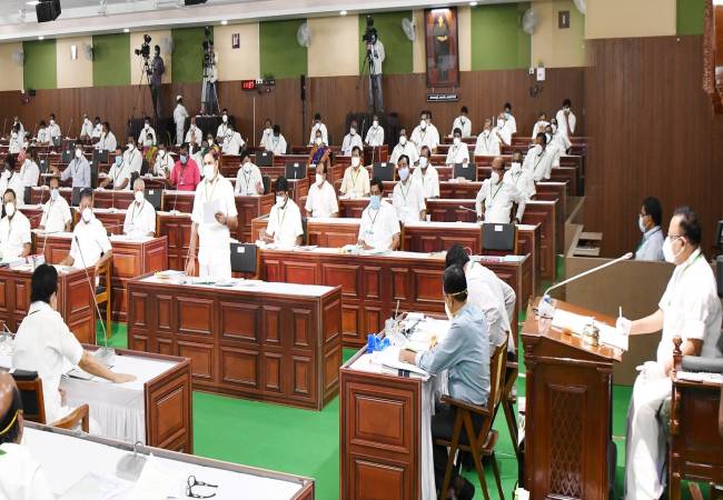tamilnadu assembly pm kisan scheme dmk mla speech