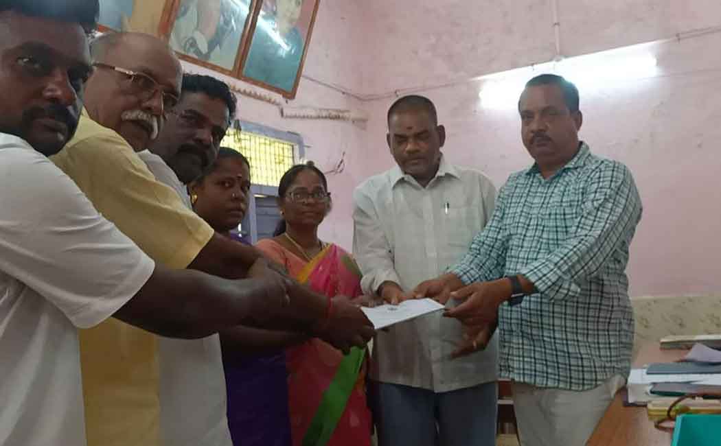 Independent competitor wins! Union Committee Chairman post at Vriddhachalam!